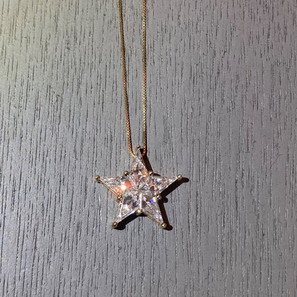 CZ star pendant - Picture 4 of 7